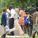 Illustration for article titled Charlies Angels Set Pictures